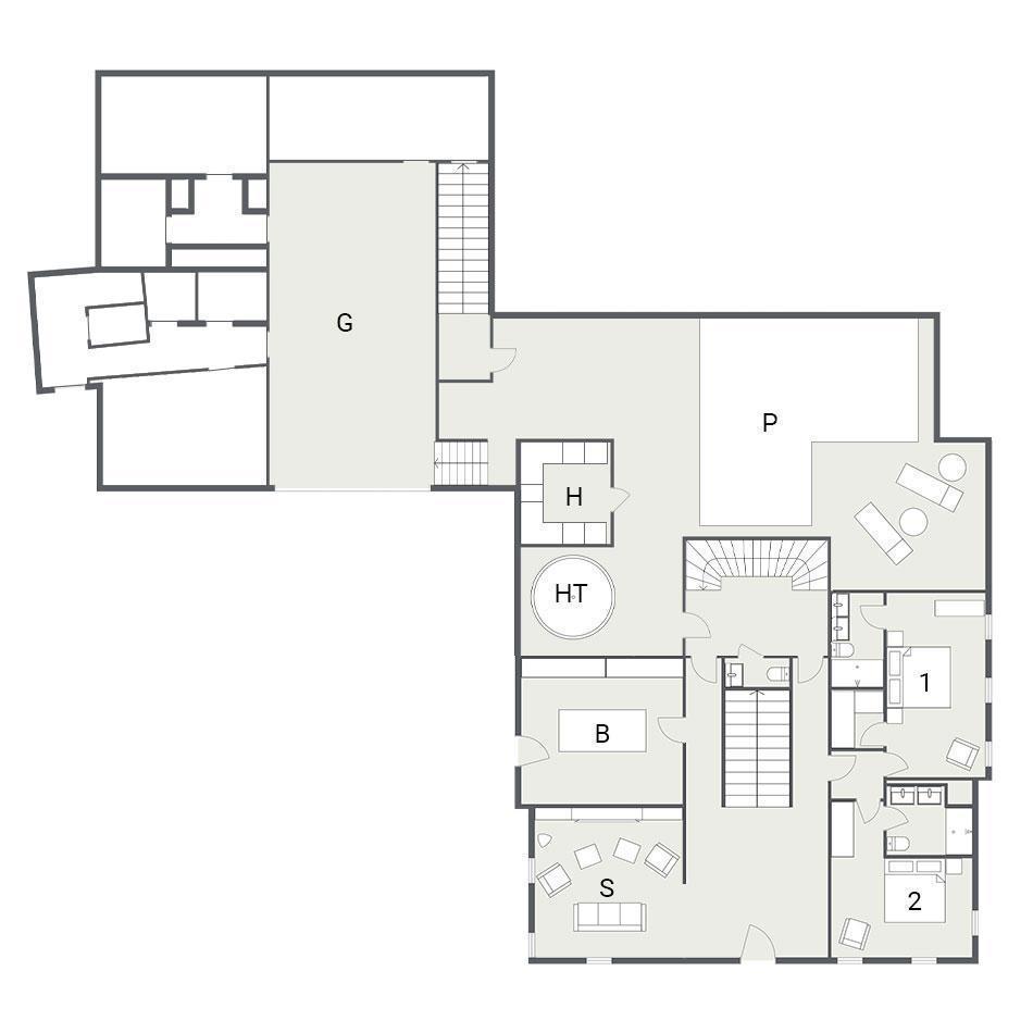 Chalet La Grande Maison, Morzine floorplan - The Chalet Edit
