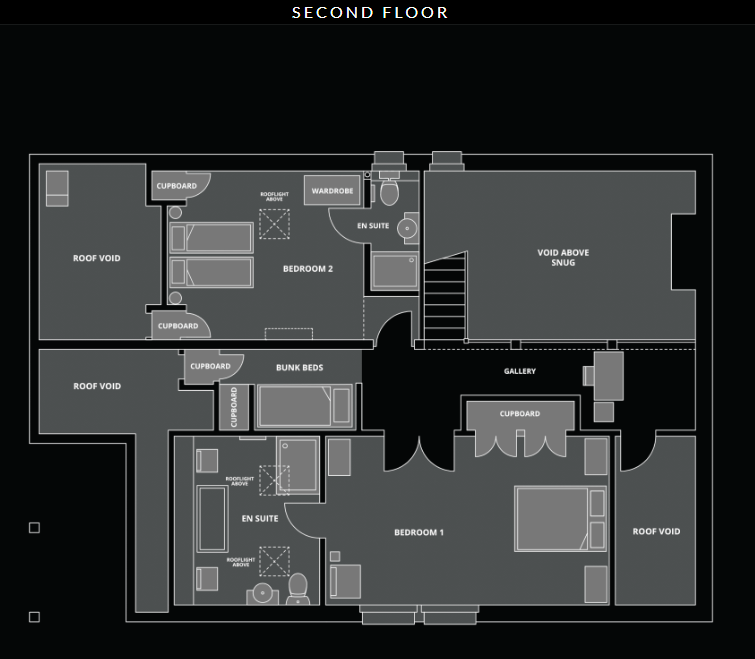 Maison d'Hiver, Les Gets floorplan - The Chalet Edit