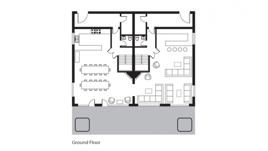 No. 3 Club Bellevarde, Val d'Isere floorplan - The Chalet Edit