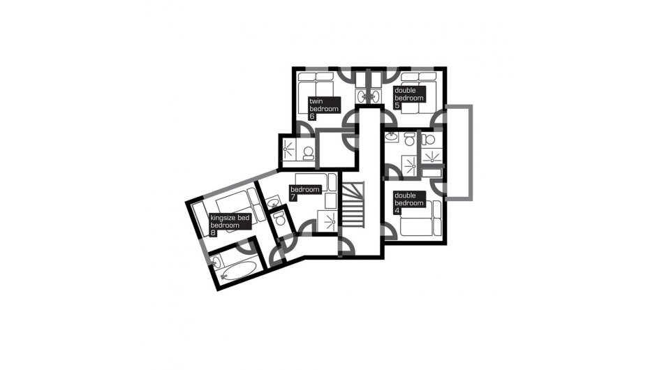 Chalet Elangeni, La Tania floorplan - The Chalet Edit