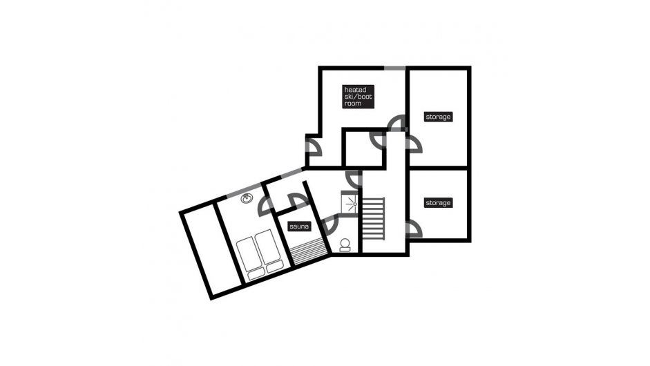 Chalet Elangeni, La Tania floorplan - The Chalet Edit