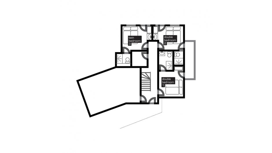 Chalet Elangeni, La Tania floorplan - The Chalet Edit