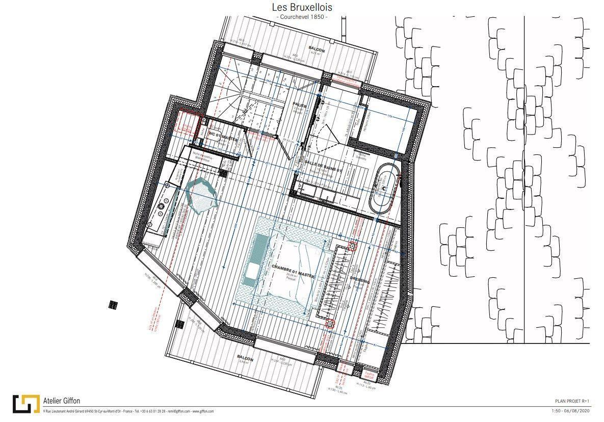 Chalet Les Bruxellois, Courchevel 1850 floorplan - The Chalet Edit
