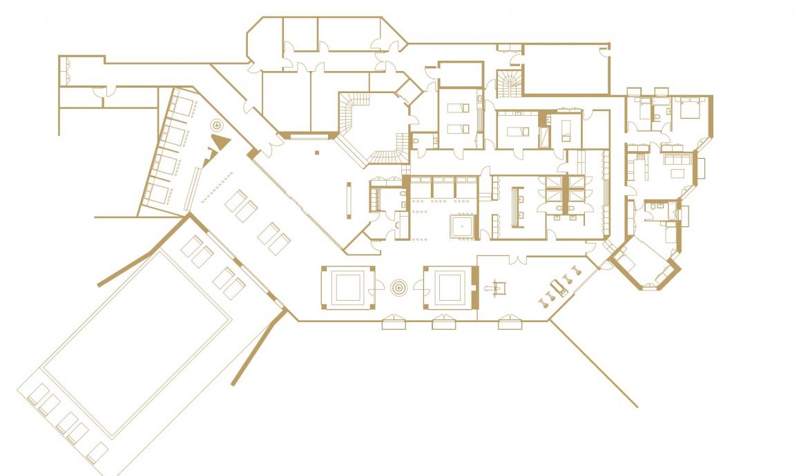 Chalet Two, Crans Montana floorplan - The Chalet Edit