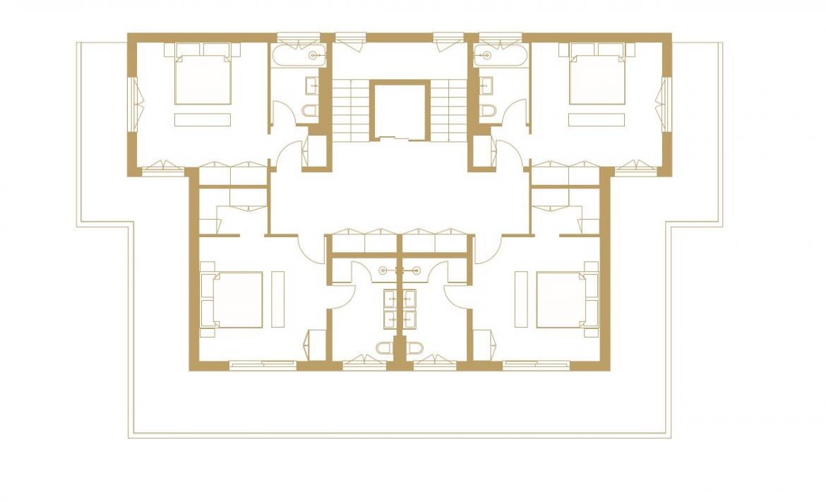 Chalet Two, Crans Montana floorplan - The Chalet Edit