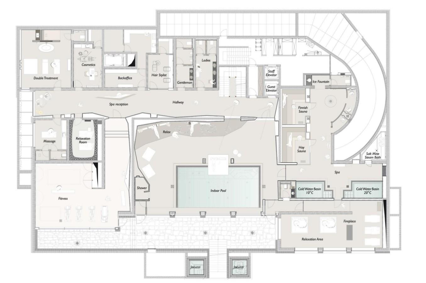 Chalet N, Lech floorplan - The Chalet Edit