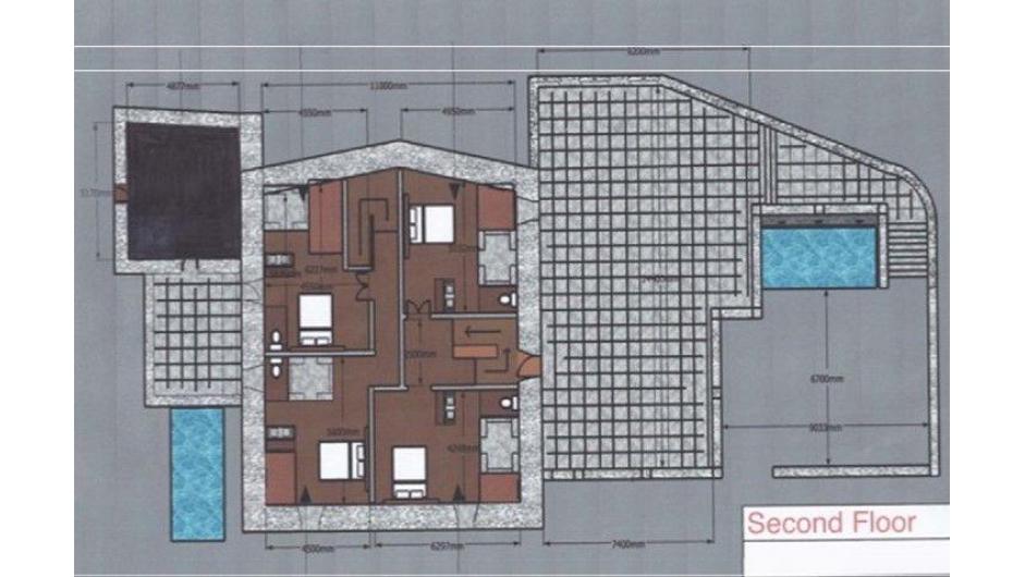 Domaine Toit du Monde, Val d'Isere floorplan - The Chalet Edit