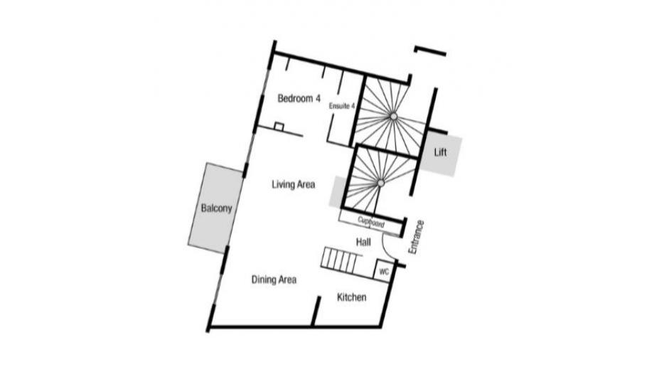 Etoile Filante, Val d'Isere floorplan - The Chalet Edit