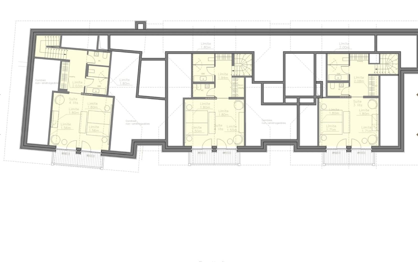 Chalet La Datcha, Val Thorens floorplan - The Chalet Edit