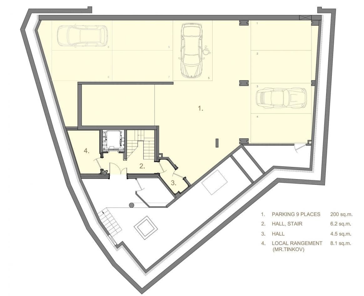 La Datcha, Courchevel 1850, France floorplan - The Chalet Edit