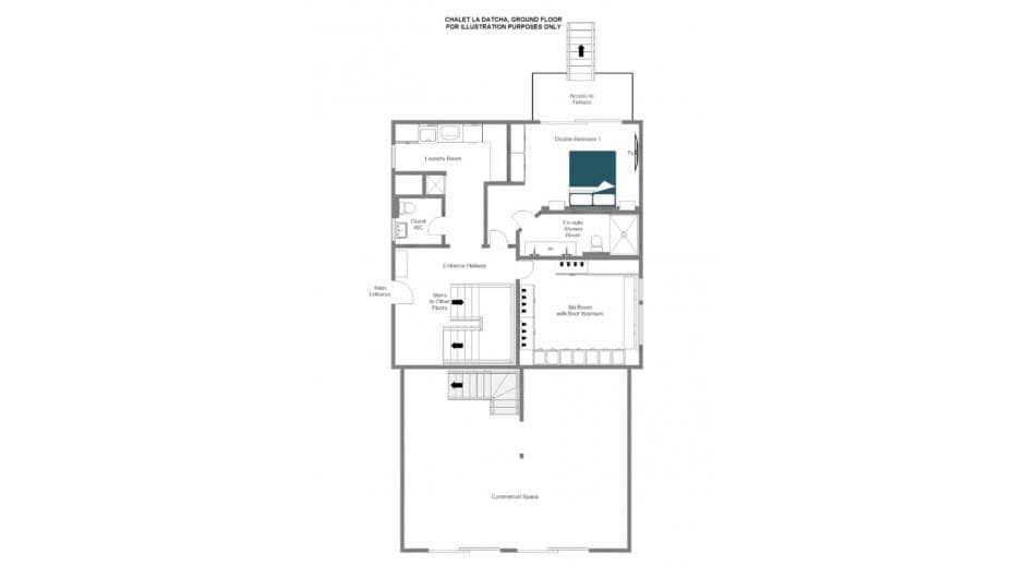 CHALET LA DATCHA, VERBIER, SWITZERLAND floorplan - The Chalet Edit