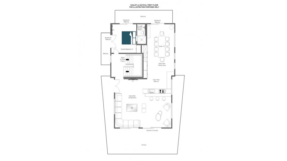 CHALET LA DATCHA, VERBIER, SWITZERLAND floorplan - The Chalet Edit