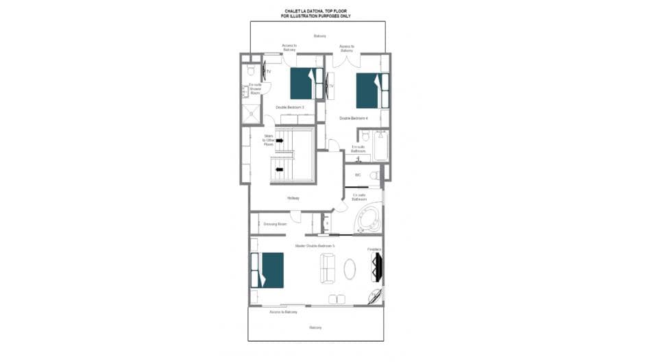 CHALET LA DATCHA, VERBIER, SWITZERLAND floorplan - The Chalet Edit