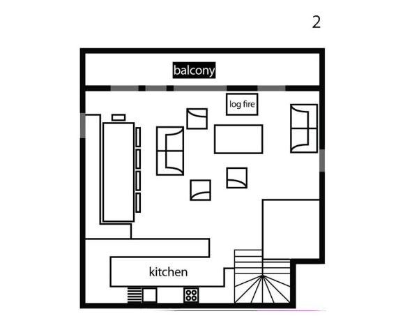 Chalet Alaska, Courchevel 1850 floorplan - The Chalet Edit