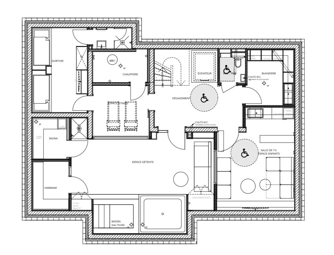Chalet Arolla, Tignes 2100M floorplan - The Chalet Edit