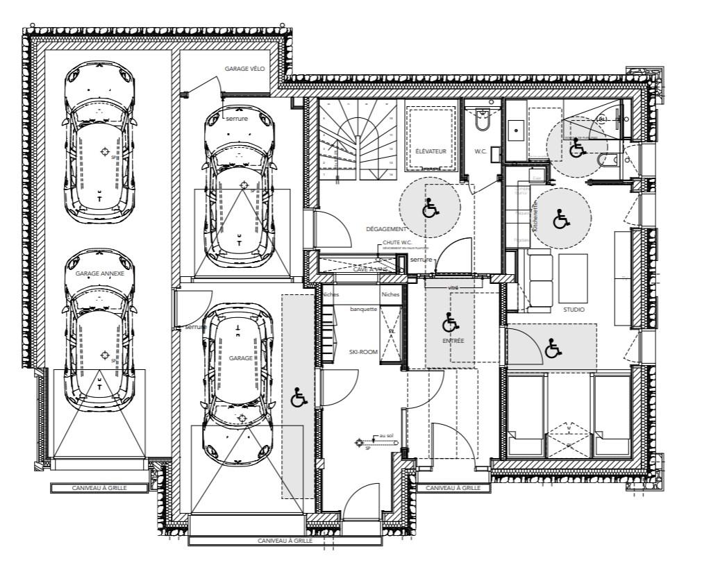 Chalet Arolla, Tignes 2100M floorplan - The Chalet Edit