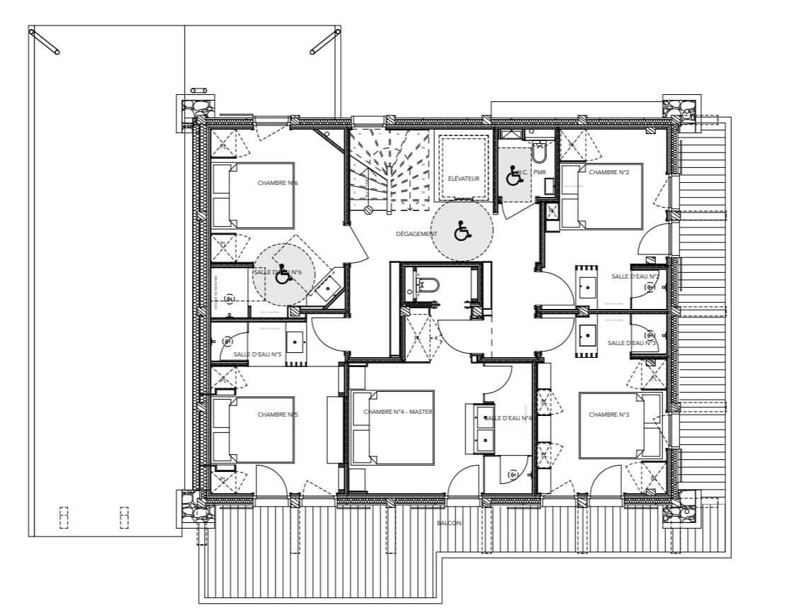 Chalet Arolla, Tignes 2100M floorplan - The Chalet Edit