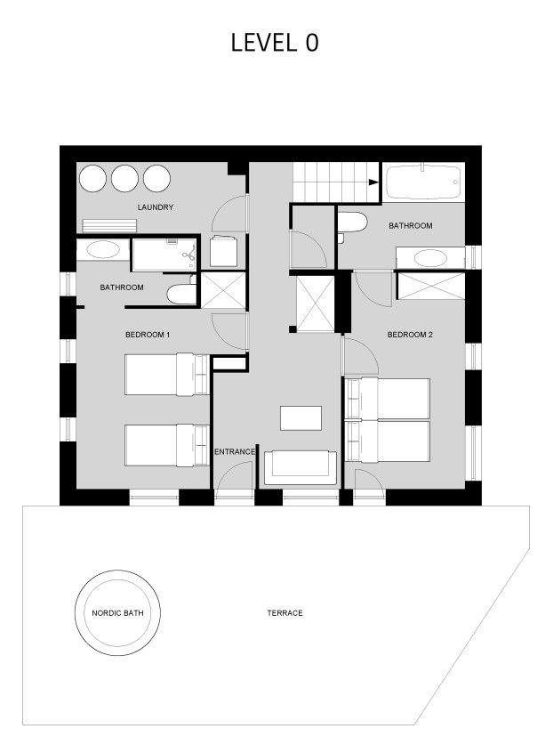 Chalet Thovex, Val D'Isere floorplan - The Chalet Edit