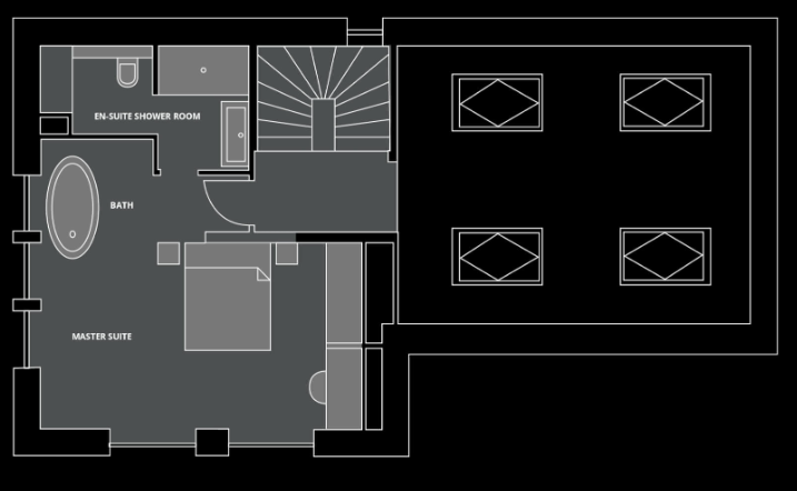 Chalet Tosca, Les Gets floorplan - The Chalet Edit
