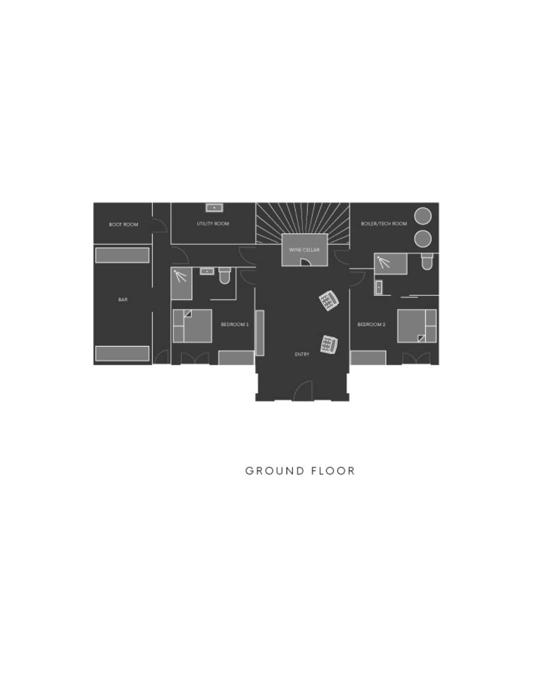 Chalet Doyen, Morzine floorplan - The Chalet Edit