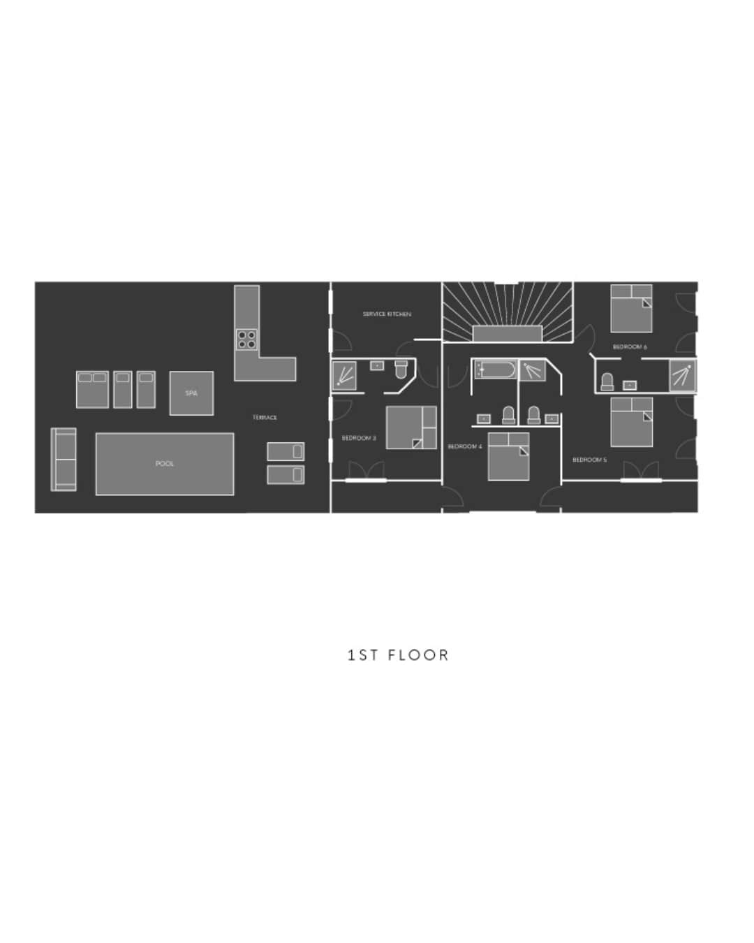Chalet Doyen, Morzine floorplan - The Chalet Edit