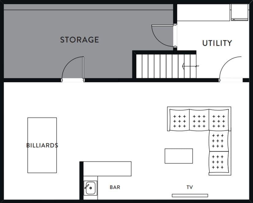 Chalet Marmotte, Meribel floorplan - The Chalet Edit