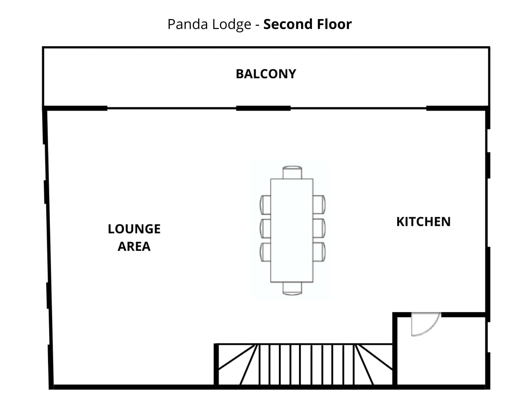 Chalet Panda Lodge, Meribel floorplan - The Chalet Edit