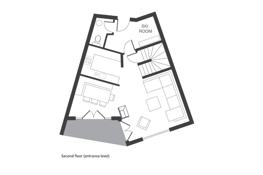 Chalet Kipnuk, Avoriaz floorplan - The Chalet Edit