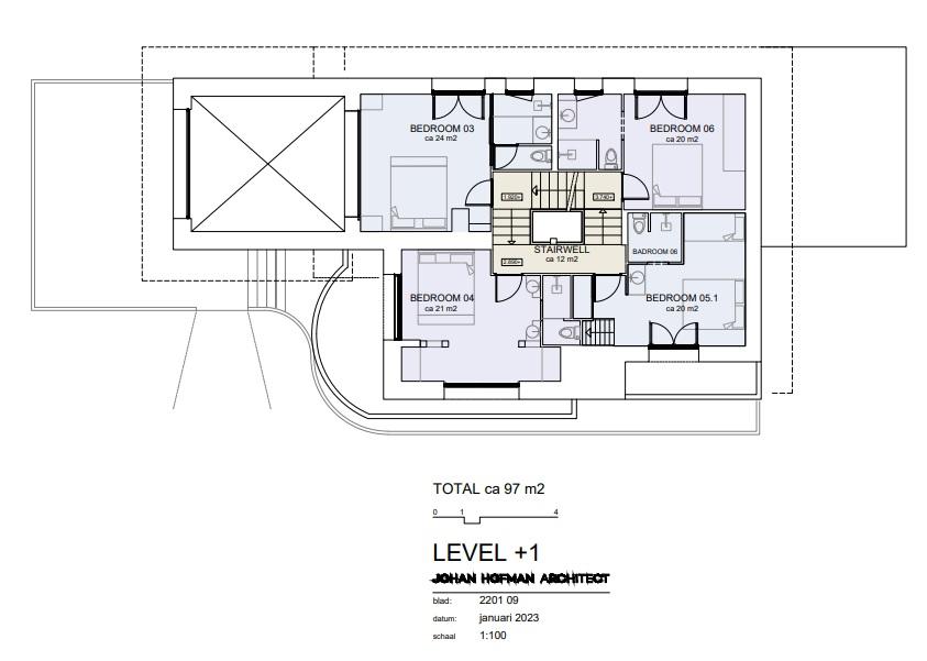 Chalet Cheval Blanc, Meribel floorplan - The Chalet Edit