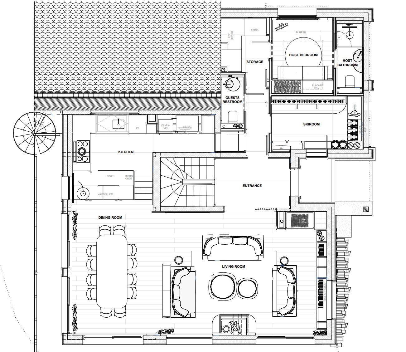 Chalet Menor, Meribel floorplan - The Chalet Edit
