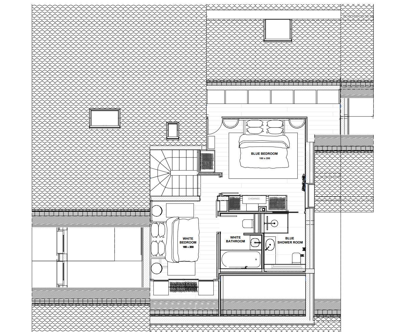 Chalet Menor, Meribel floorplan - The Chalet Edit