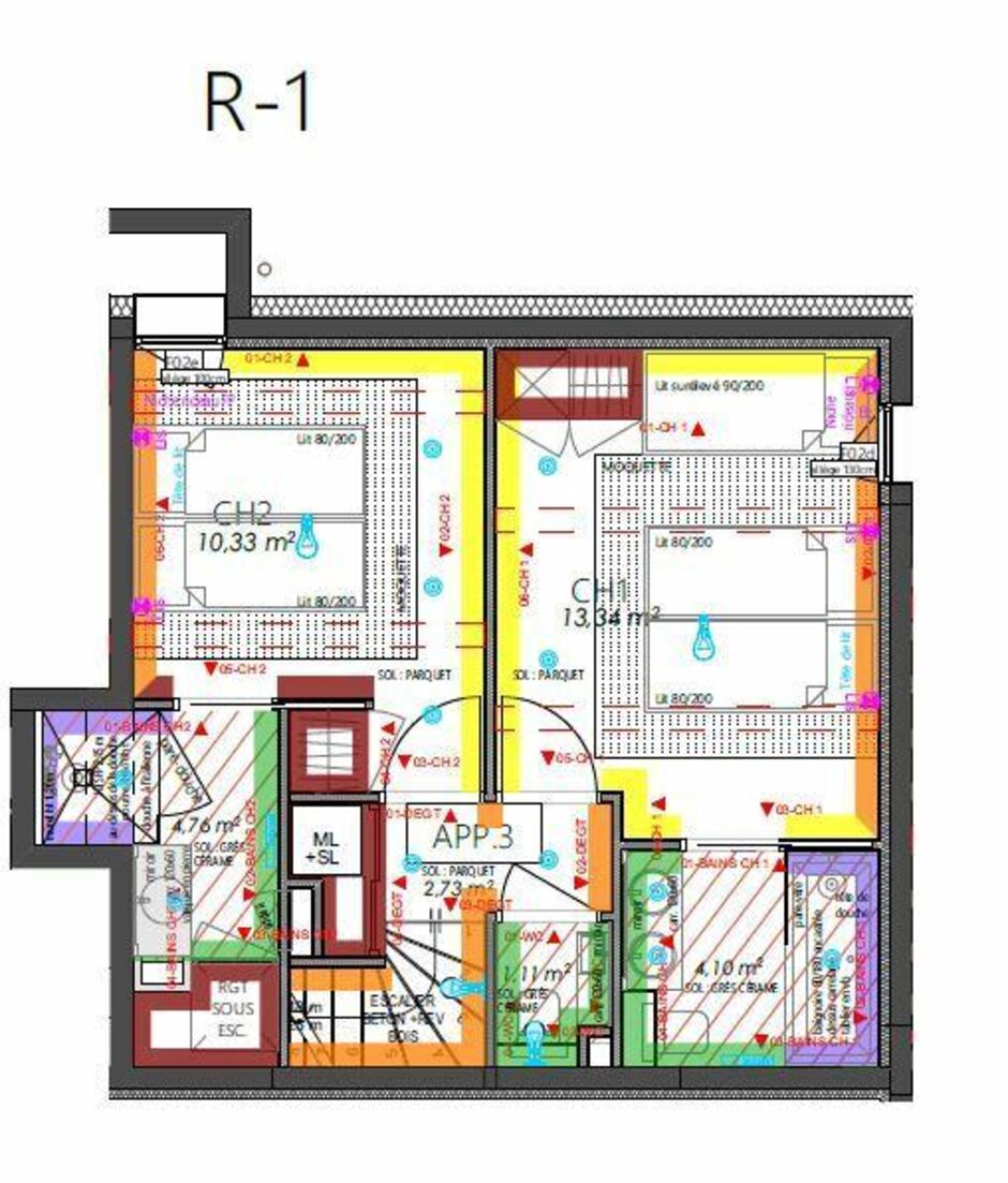 Chalet Kilimanjaro, Val D'isere floorplan - The Chalet Edit