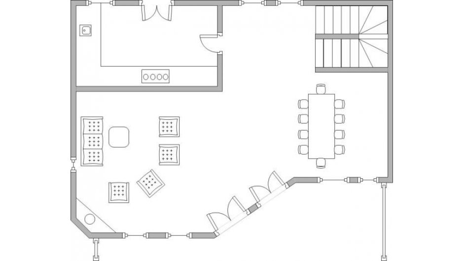Chalet La Face, Val d'Isere floorplan - The Chalet Edit