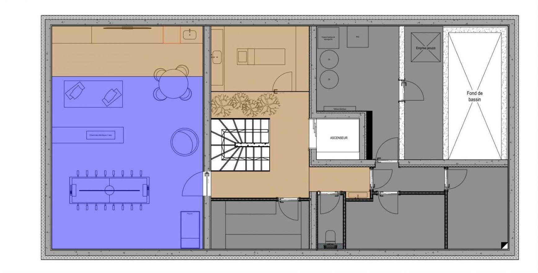 Chalet Kalinka, Meribel floorplan - The Chalet Edit