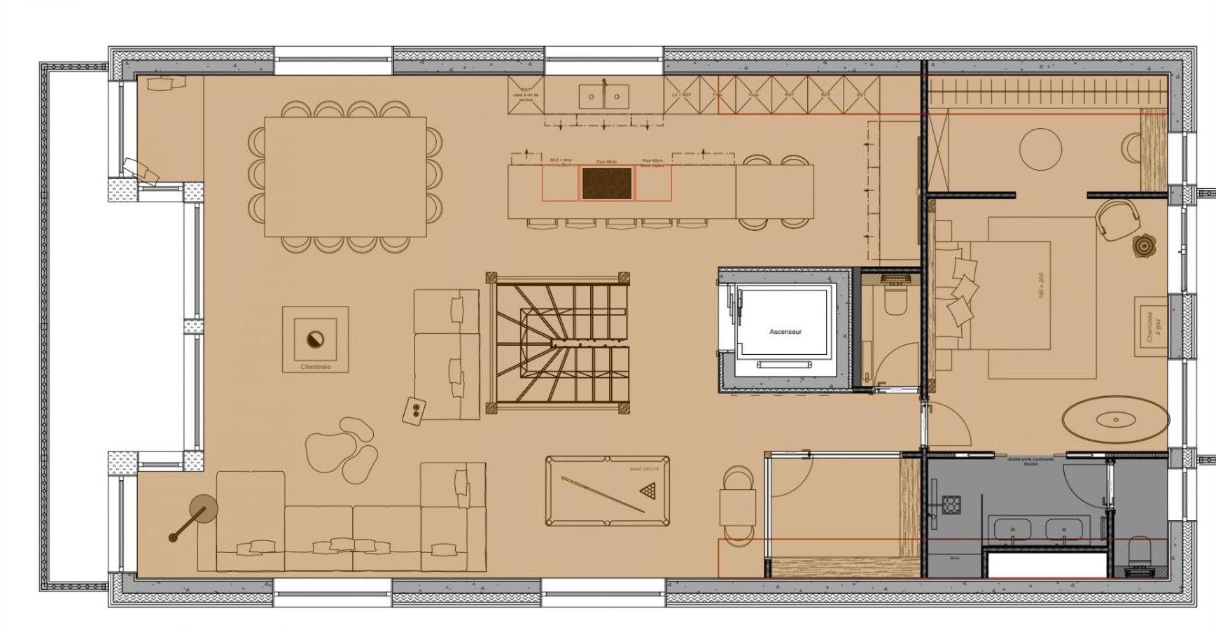 Chalet Kalinka, Meribel floorplan - The Chalet Edit