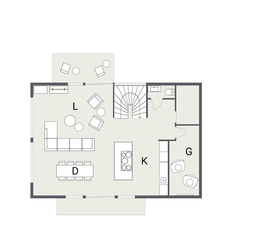Chalet Nanook, Morzine floorplan - The Chalet Edit