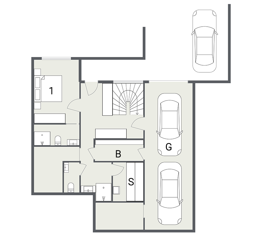 Chalet Nanook, Morzine floorplan - The Chalet Edit