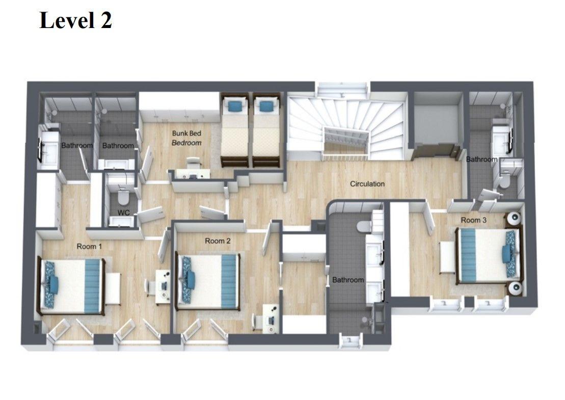 Chalet Des Legendes, Val d'Isere floorplan - The Chalet Edit