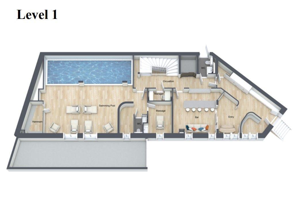 Chalet Des Legendes, Val d'Isere floorplan - The Chalet Edit