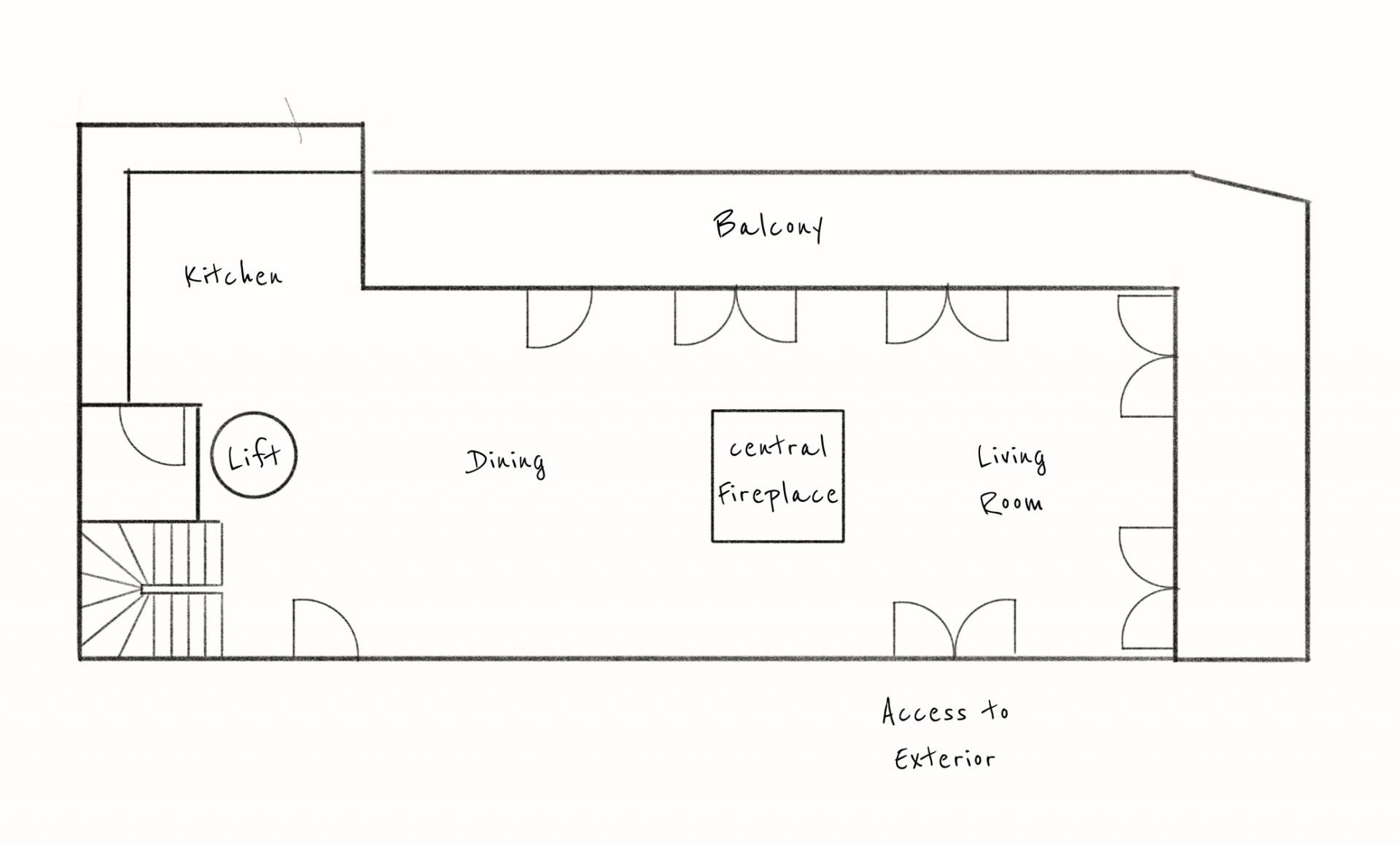 Chalet Elegie, Meribel floorplan - The Chalet Edit