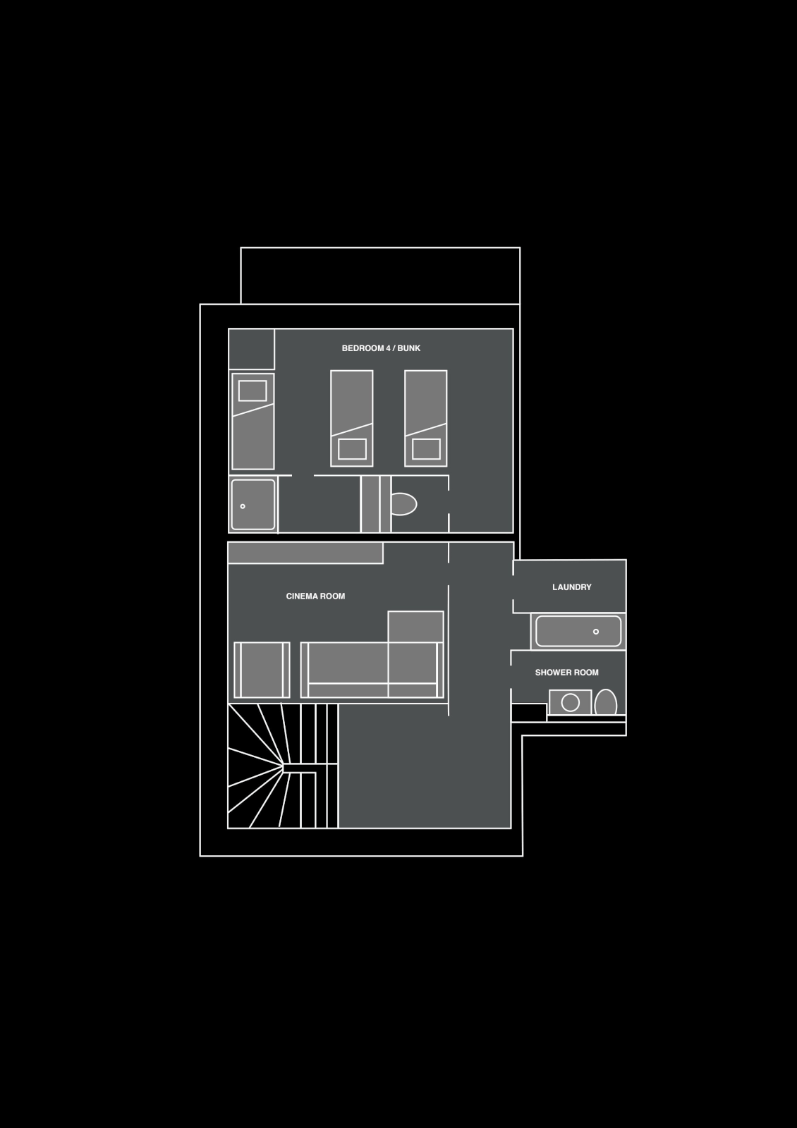 Chalet Joy, Morzine floorplan - The Chalet Edit