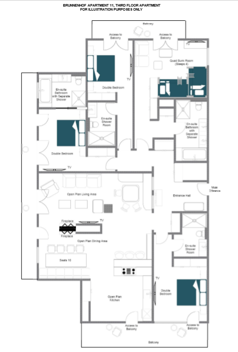 Brunnenhof 11, Lech floorplan - The Chalet Edit
