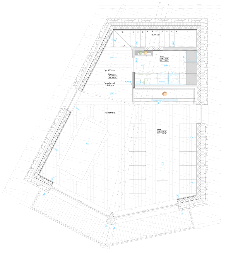 Chalet Sylvain, Val d'Isere floorplan - The Chalet Edit