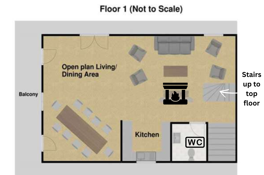 Chalet Ananda, Val d'Isere floorplan - The Chalet Edit