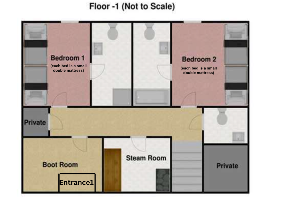 Chalet Ananda, Val d'Isere floorplan - The Chalet Edit