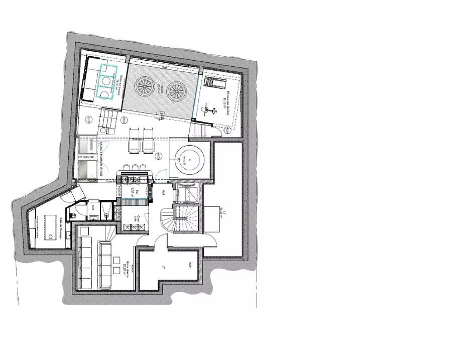 Chalet Elixir, Courchevel 1850 floorplan - The Chalet Edit