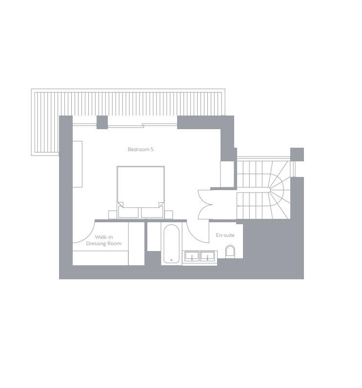 Ultima 5, Courchevel 1650 floorplan - The Chalet Edit