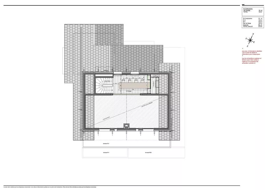 Lily Of The Valley, Courchevel 1850 floorplan - The Chalet Edit