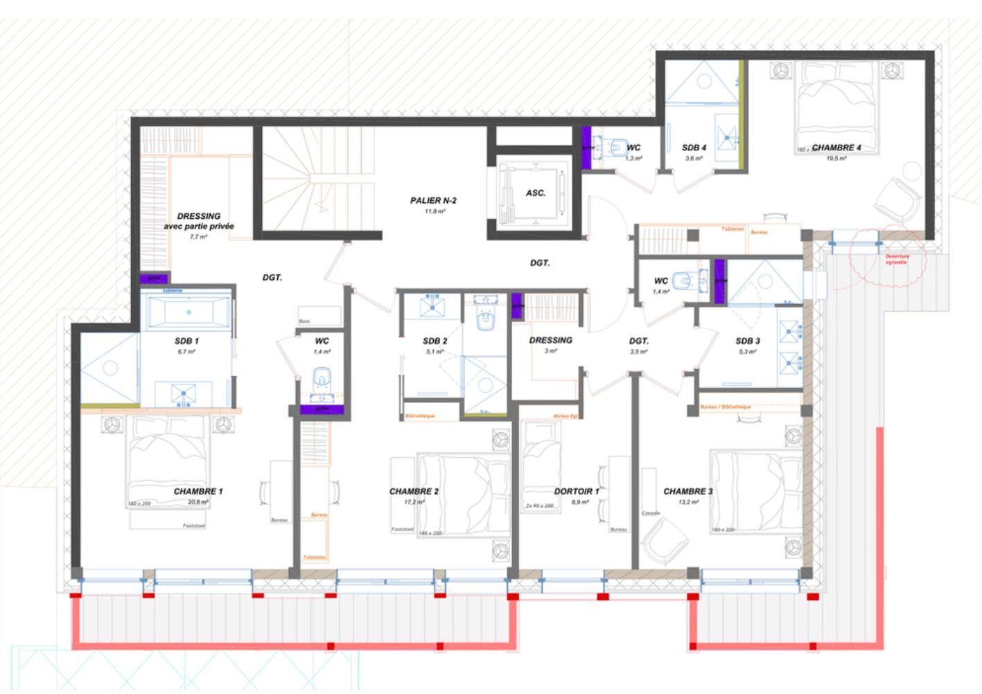 Chalet Myriam, Meribel floorplan - The Chalet Edit