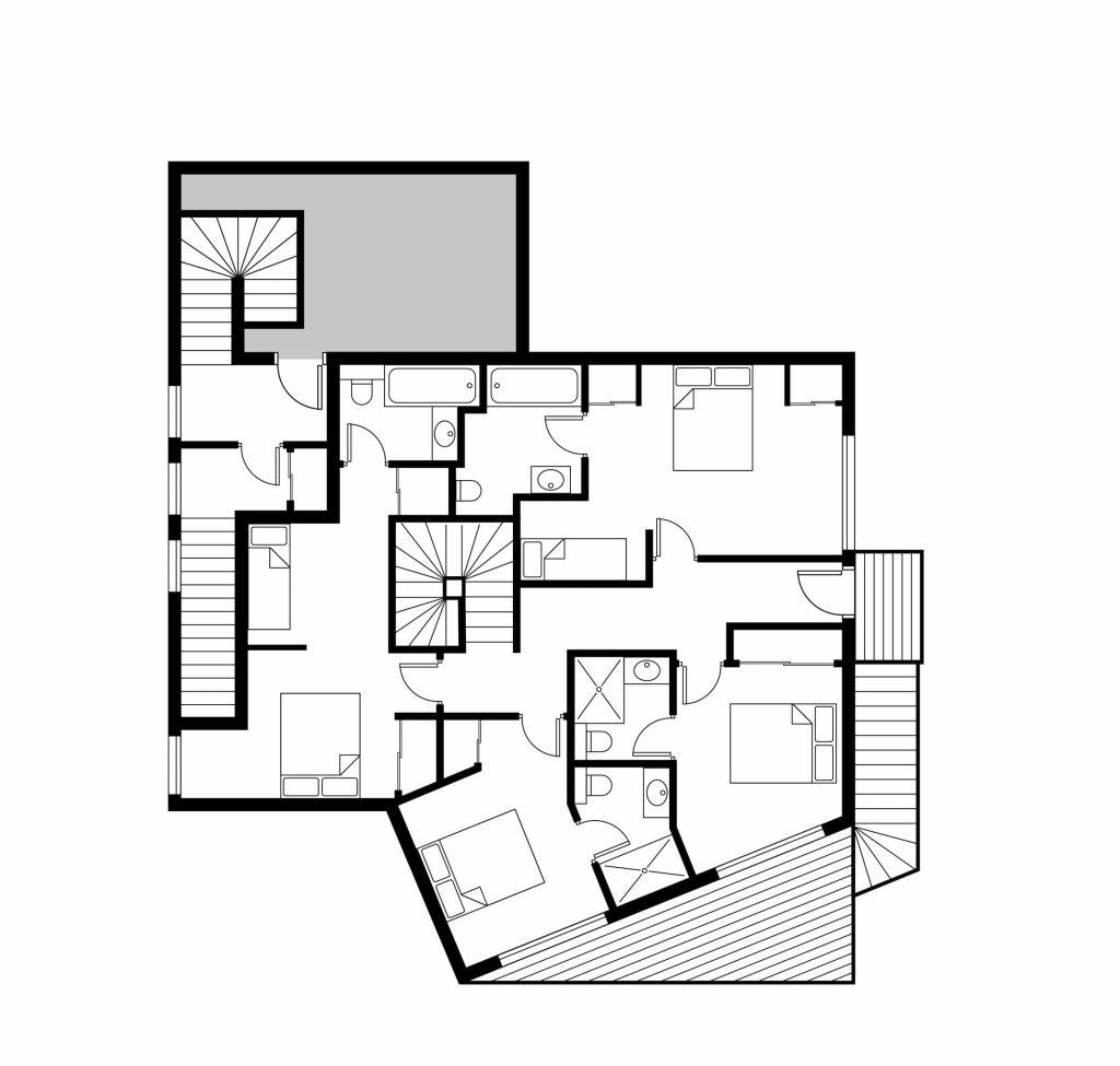 Chalet Alpaga 2, Morzine floorplan - The Chalet Edit